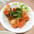 chikappe's cooksnap of when they made ＋1品 トマトのもずく酢がけ.