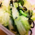 momocookin's cooksnap of when they made ご飯がすすむレタスの昆布和え.