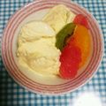 くにぴゆりぴのマミー's cooksnap of when they made 簡単アイスクリーム.