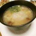 快くん's cooksnap of when they made 我が家の定番・なめこのお味噌汁。.