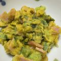 なおごはん♡'s cooksnap of when they made ハムとかぼちゃのからしマヨサラダ.