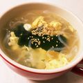 noriko912's cooksnap of when they made ダイエット中のお夜食しらたき中華スープ.