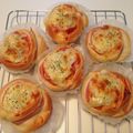 ｍａｒｉｍｏｃｏ's cooksnap of when they made ハムチーズぱん。.