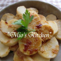 mio*.'s cooksnap of when they made 長いものオイマヨ炒め.