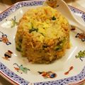 sakuko99's cooksnap of when they made 鮭のジンジャーチャーハン.