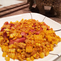 JonNatsumi's cooksnap of when they made ◎とうもろこしベーコン玉ねぎのバター炒め.