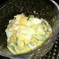 アスカチャチャ's cooksnap of when they made きゅうりとゆで卵とツナのサラダ.