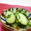 赤い電話's cooksnap of when they made 簡単！きゅうりの浅漬け.