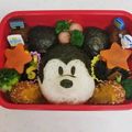 ゆかたんッ's cooksnap of when they made キャラ弁 ミッキーマウス.