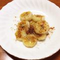 puti0612's cooksnap of when they made 焼きバナナ（ココナツオイル＆ハニー）.