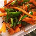 ぽる＊'s cooksnap of when they made ピーマンと人参のキンピラ.