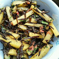 八雲麻衣's cooksnap of when they made ひじきとじゃがいもの梅しそ炒め.