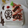 勇惺ママ's cooksnap of when they made こどもの日のこいのぼりケーキ.