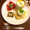 kait777's cooksnap of when they made ズッキーニのクリーム冷製パスタ.