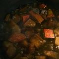 ゆま09022015's cooksnap of when they made 挽き肉タップリ☆カボチャの煮物.