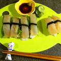 空そら風ふう's cooksnap of when they made 節約ダイエット！こんにゃくのにぎり寿司.