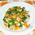 ﾁｲﾁｬﾝﾏﾏ's cooksnap of when they made にんにく好きのためのペペロンチーノ丼.