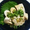 crystaI's cooksnap of when they made 秋鮭の白子　七味ポン酢で。　フグ白子風.
