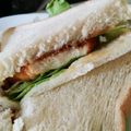 ハチ8コロ8's cooksnap of when they made ダイエット中のカツサンド風☆豆腐サンド.