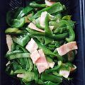 a0imama♡'s cooksnap of when they made *＊彩り鮮やか　ベーコンとピーマン炒＊*.