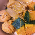 あやかんぱり's cooksnap of when they made メトレで簡単★かぼちゃと鶏団子の煮物.