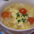 tanamisa's cooksnap of when they made トマトとふわふわ卵のイタリアンスープ.