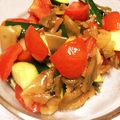 ぬこさち's cooksnap of when they made 簡単☆トマトとキュウリのザーサイサラダ.