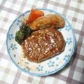 アタックひめちゃん's cooksnap of when they made 簡単煮込みハンバーグソース.