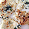 908nancy's cooksnap of when they made 離乳食 しらすとほうれん草の素麺おやき.
