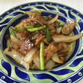とび＠男３人暮らし's cooksnap of when they made 簡単！節約！ニンニクの芽と豚肉炒め.