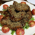 クックRXX2WV☆'s cooksnap of when they made 胡麻がサクサク♪手羽先のから揚げ.