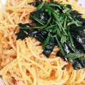 キャミそま's cooksnap of when they made 和風醤油バター焼きたらこパスタ.