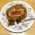 ソフィア☆じゅんko's cooksnap of when they made いちじくロールケーキ☆キャラメルクリーム.