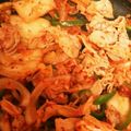 ショコラックマ's cooksnap of when they made 夏に最高☆簡単☆豚肉とキムチの炒め物.