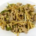 papikun's cooksnap of when they made 本格チンジャオロース.