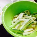 cyncyn's cooksnap of when they made キュウリと長芋の酢の物.