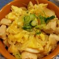 海老ふりゃ〜's cooksnap of when they made ＊親子丼＊.