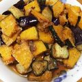 あんころ♡'s cooksnap of when they made ナスとかぼちゃの甘辛おかず.