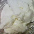 edaedamoroe's cooksnap of when they made 生クリームなしでも！みるくはにームース♪.