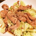 miwskin's cooksnap of when they made キャベツ残させない！豚ローススタミナ丼.