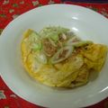 ひろこｔｏはな's cooksnap of when they made 水切り不要！母直伝☆卵巻き豆腐ステーキ.