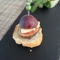melmarilyn's cooksnap of when they made いちじくとブルーチーズのカナッペ.