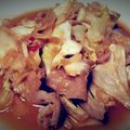クックPM5RG5☆'s cooksnap of when they made 豚バラとキャベツの甘味噌炒め.
