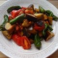 melmarilyn's cooksnap of when they made 茄子とししとうの塩トマト炒め✿.