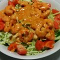 一期一代's cooksnap of when they made 春野菜のヘルシーエビマヨサラダ☆.