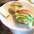 kimin”3's cooksnap of when they made ブランパンで！ハムタマサンド☆糖質制限.