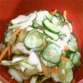 momo634's cooksnap of when they made うめ風味のあっさり漬けもの.