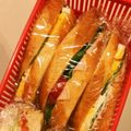 mykym's cooksnap of when they made ハムとクリームチーズのサンドイッチ＊.