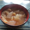 ジョングレ's cooksnap of when they made 大根と油揚げの味噌汁.