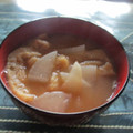 ジョングレ's cooksnap of when they made 大根と油揚げの味噌汁.